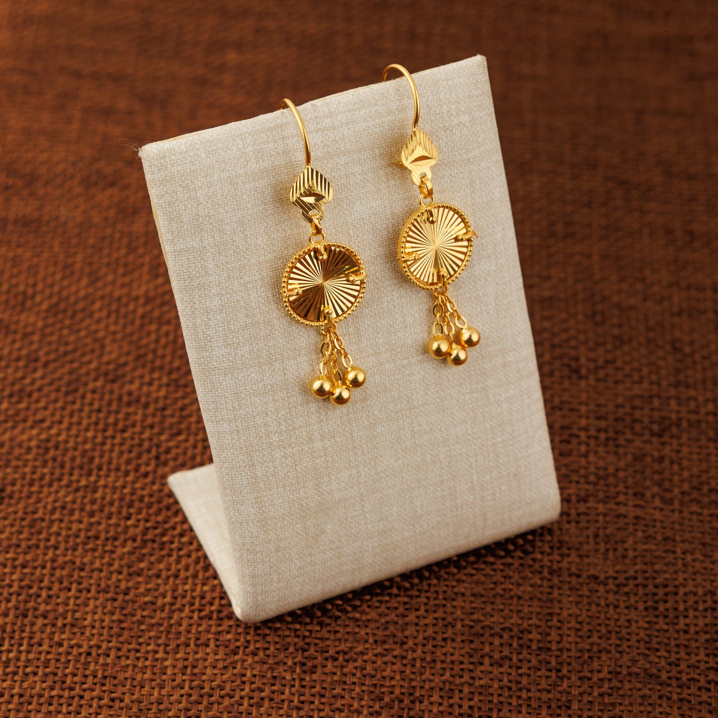 Circle Earrings (V2) - Silver 925 & Gold Plated
