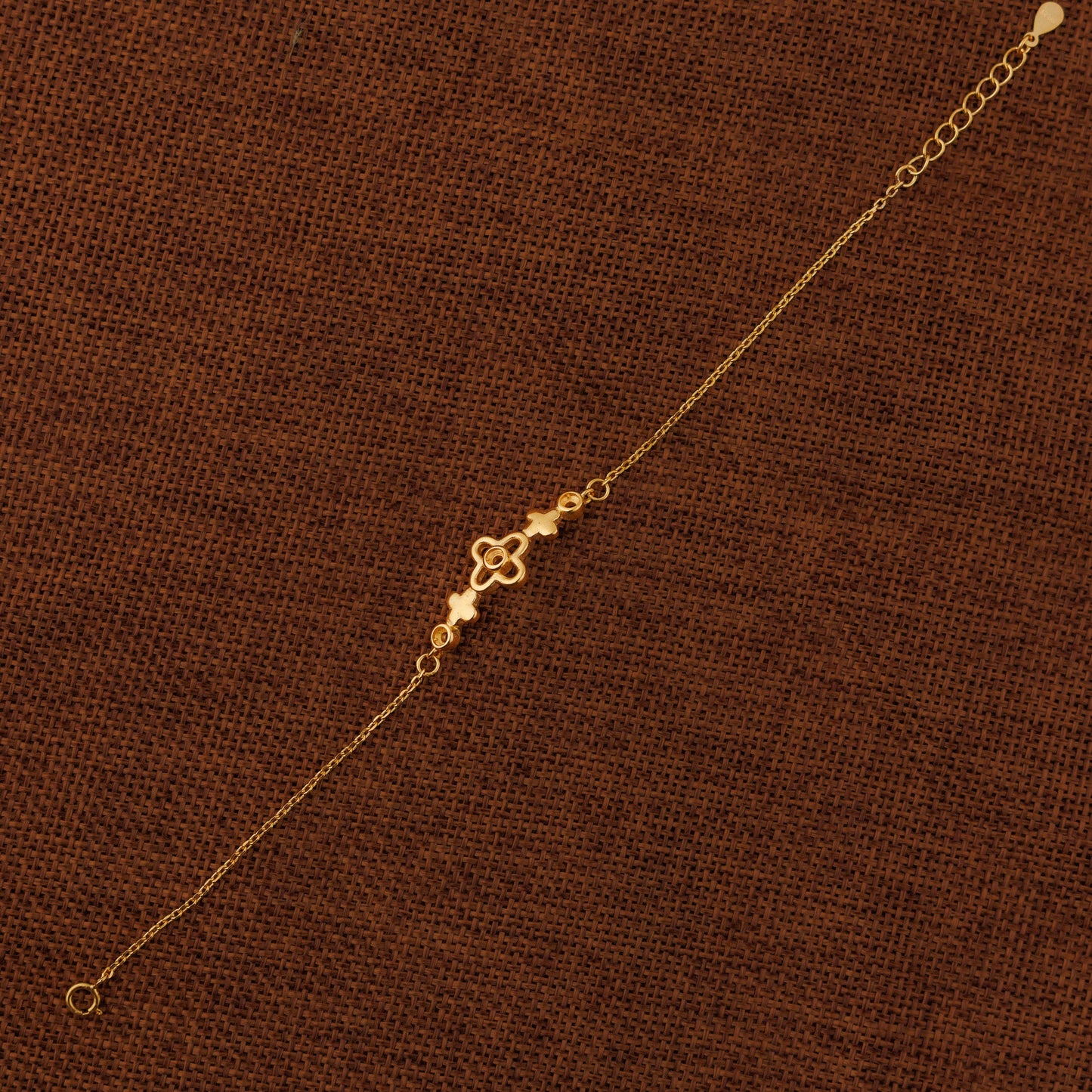 Turkish Bracelet (D30) - Silver 925 & Gold Plated