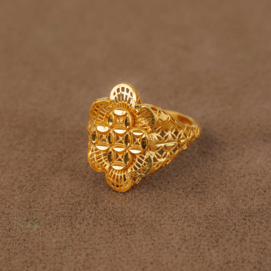 3D RP Rings (D316) - Silver 925 & Gold Plated