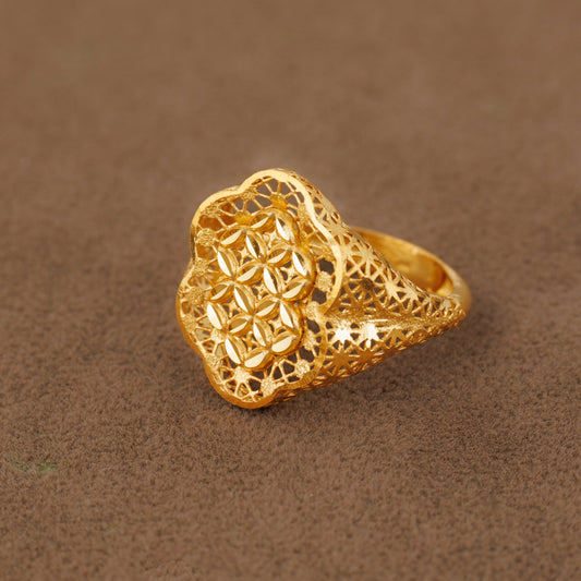 3D RP Rings (D292) - Silver 925 & Gold Plated