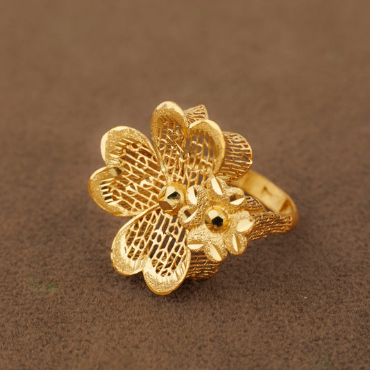 3D RP Rings (D312) - Silver 925 & Gold Plated