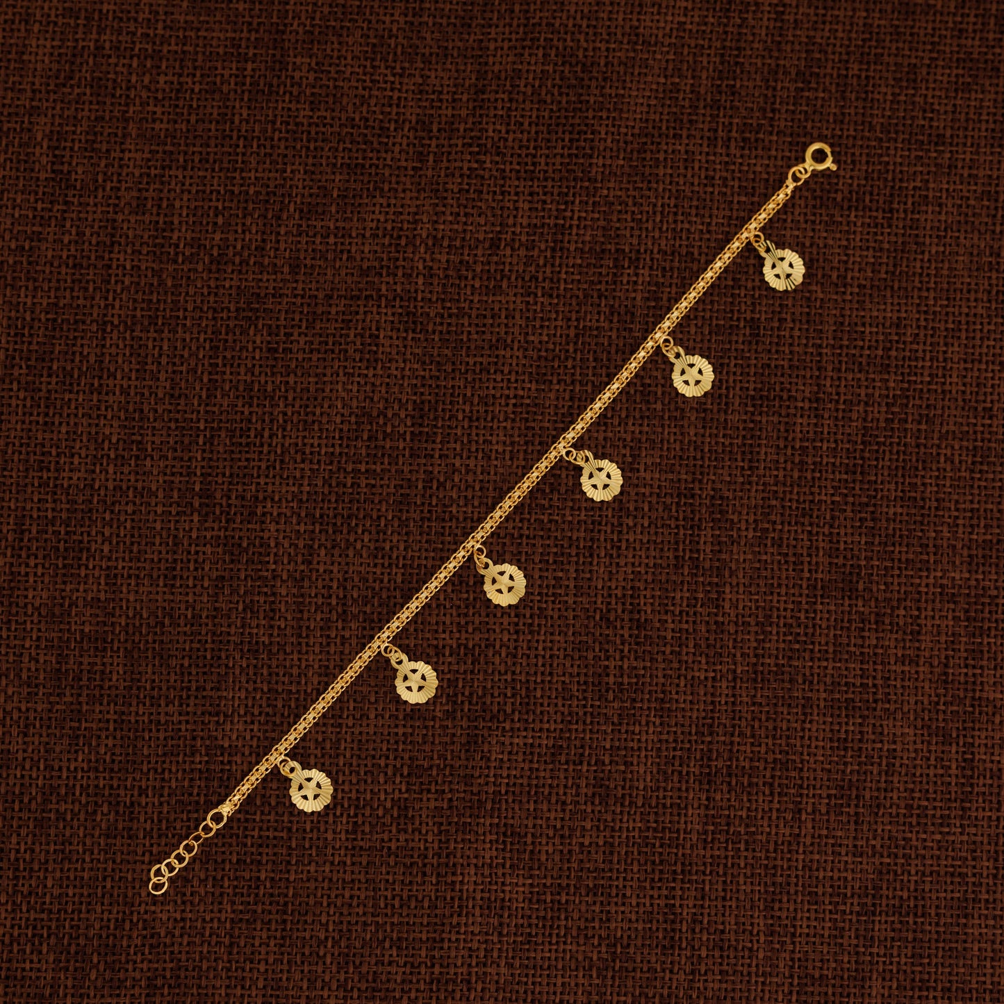 Charm Bracelet (D24) - Silver 925 & Gold Plated