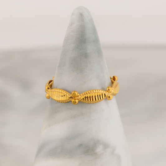 Traditional Haisa (D33)- Silver 925 & Gold Plated