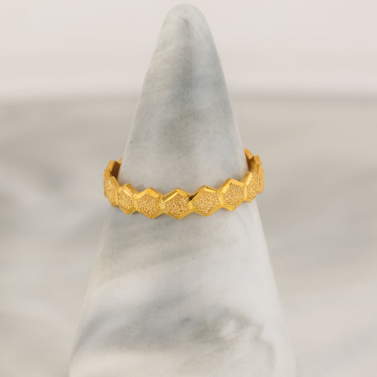 Traditional Haisa (D35)- Silver 925 & Gold Plated