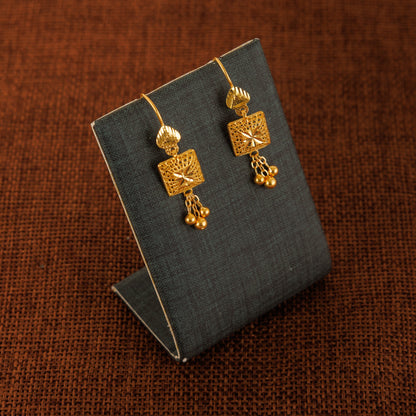 Kid's RP Earrings (D3) - Silver 925 & Gold Plated