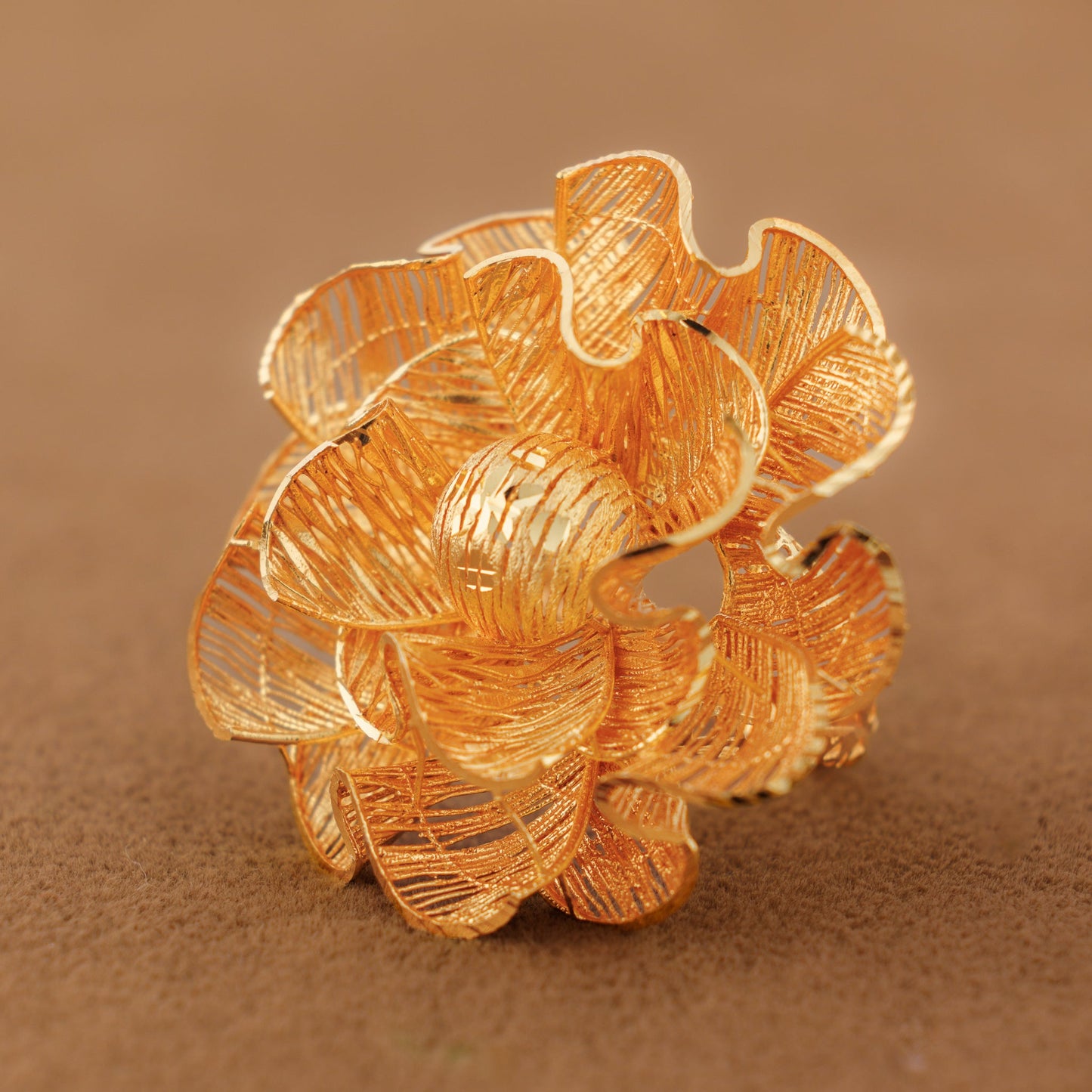 3D RP Rings (D323) - Silver 925 & Gold Plated