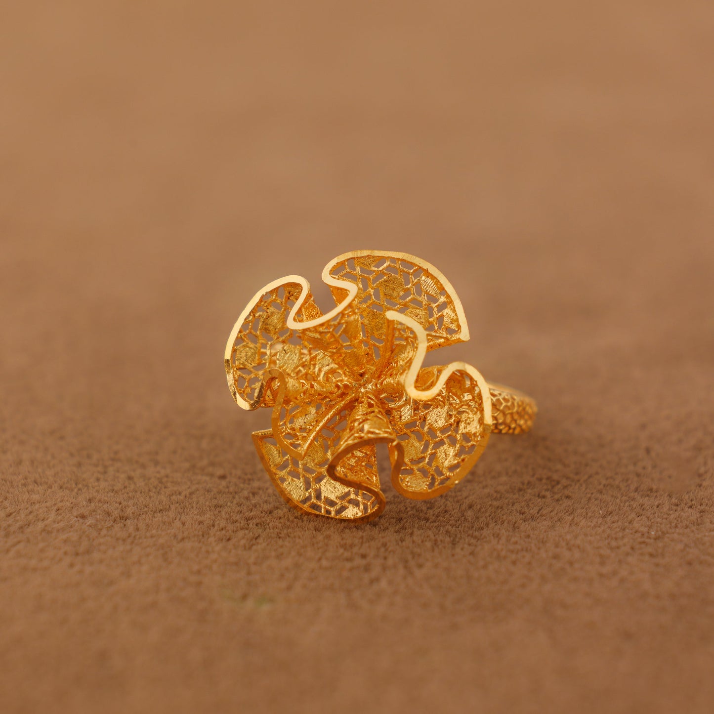 3D RP Rings (D336) - Silver 925 & Gold Plated