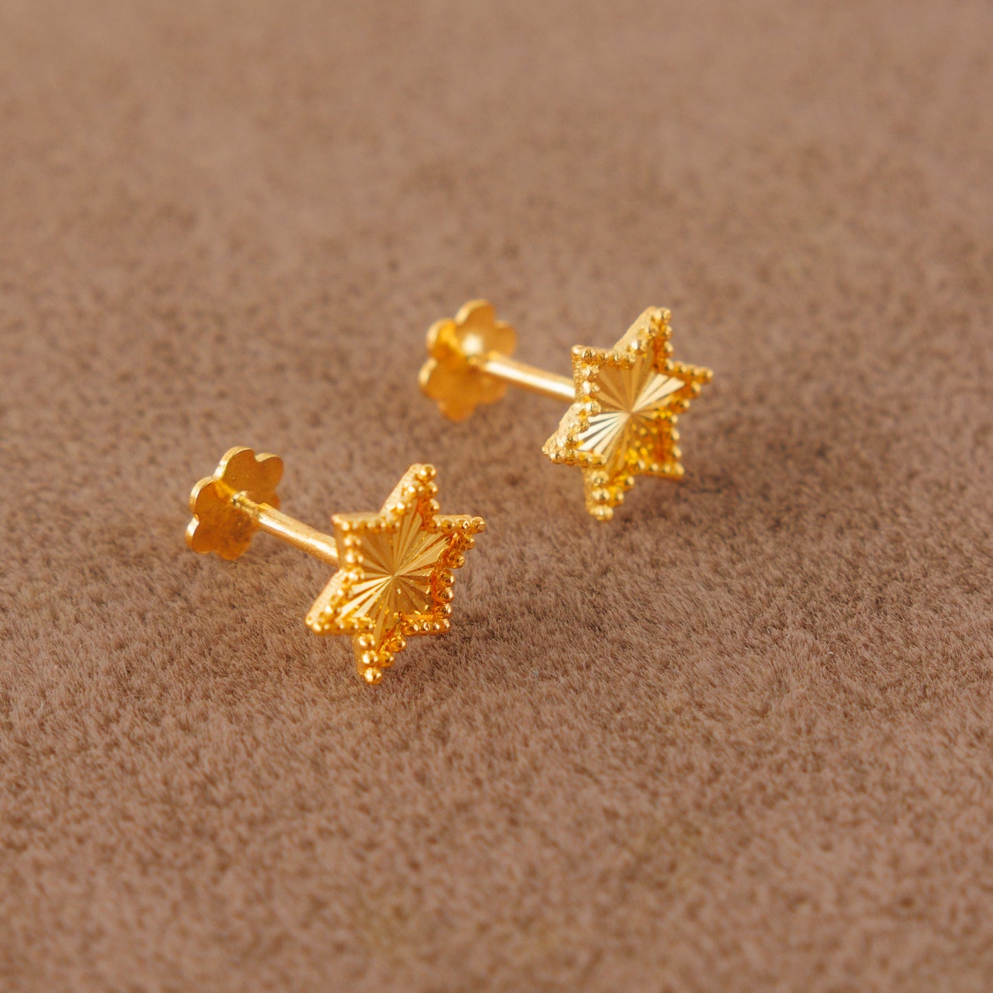 Star Shape Tops (D1) - Silver 925 & Gold Plated