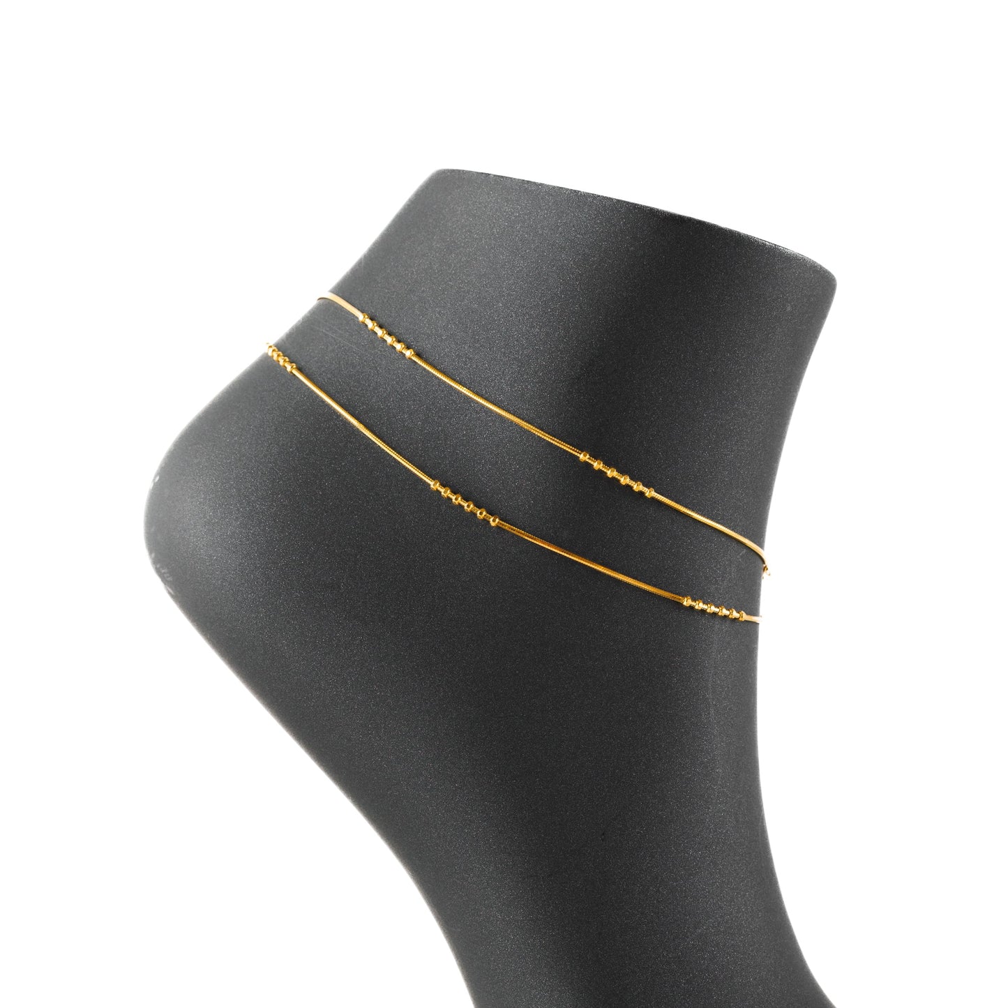 Anklet (D27) - Silver 925 & Gold Plated