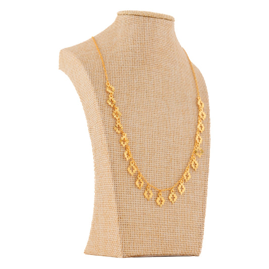 Charm Drop Chokers (D18) – Silver 925 & Gold Plated