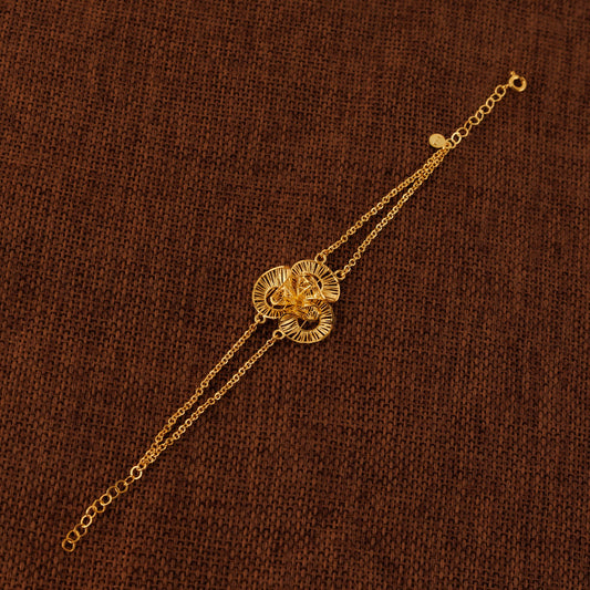 RP 1 Piece Bracelet (D4) - Silver 925 & Gold Plated