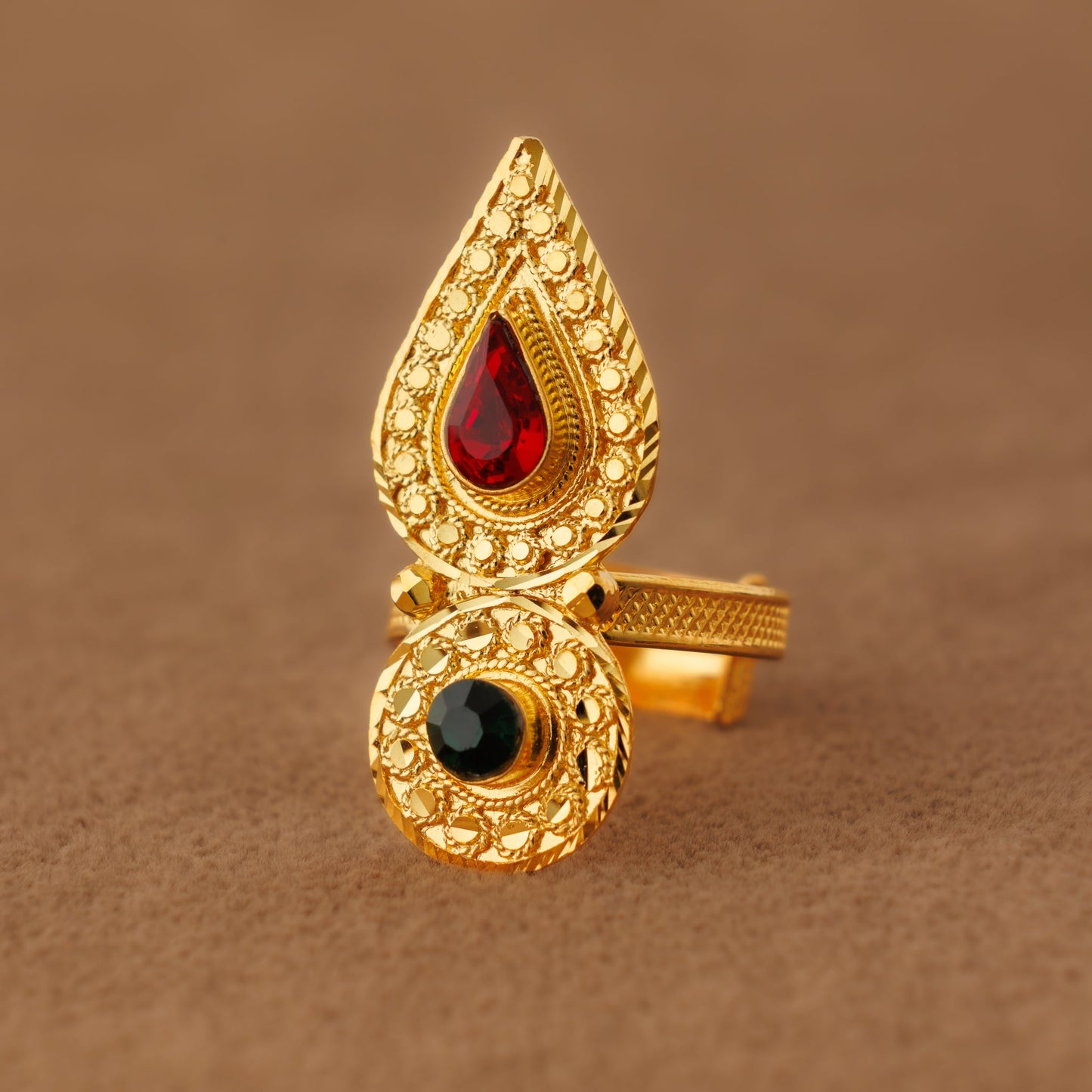 Shawahid Ring (D11) - Silver 925 & Gold Plated