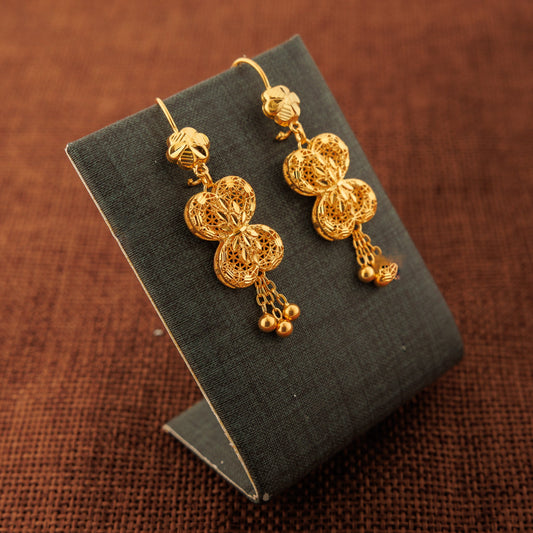 RP Earrings (D11) - Silver 925 & Gold Plated