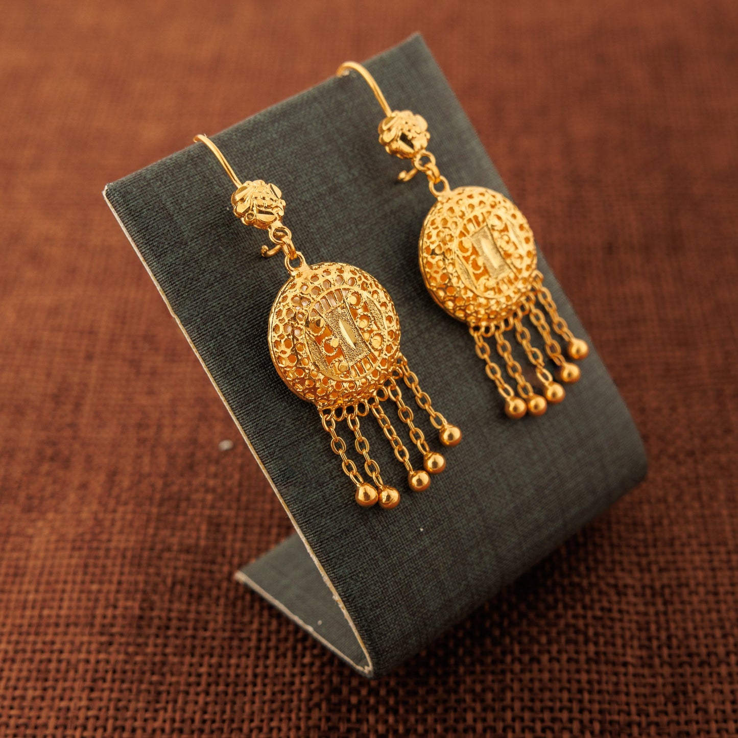 RP Earrings (D15) - Silver 925 & Gold Plated