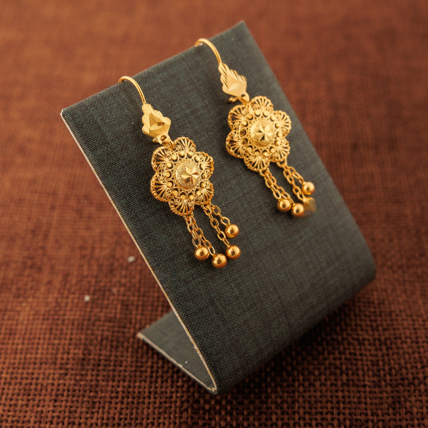 RP Earrings (D8) - Silver 925 & Gold Plated