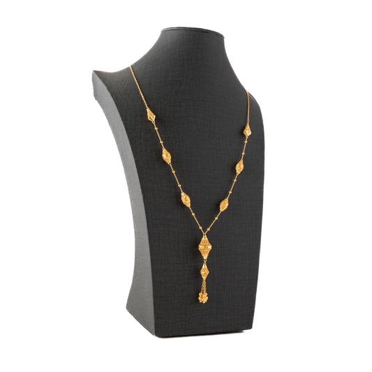 7 Pieces RP Mala (D98) - Silver 925 & Gold Plated