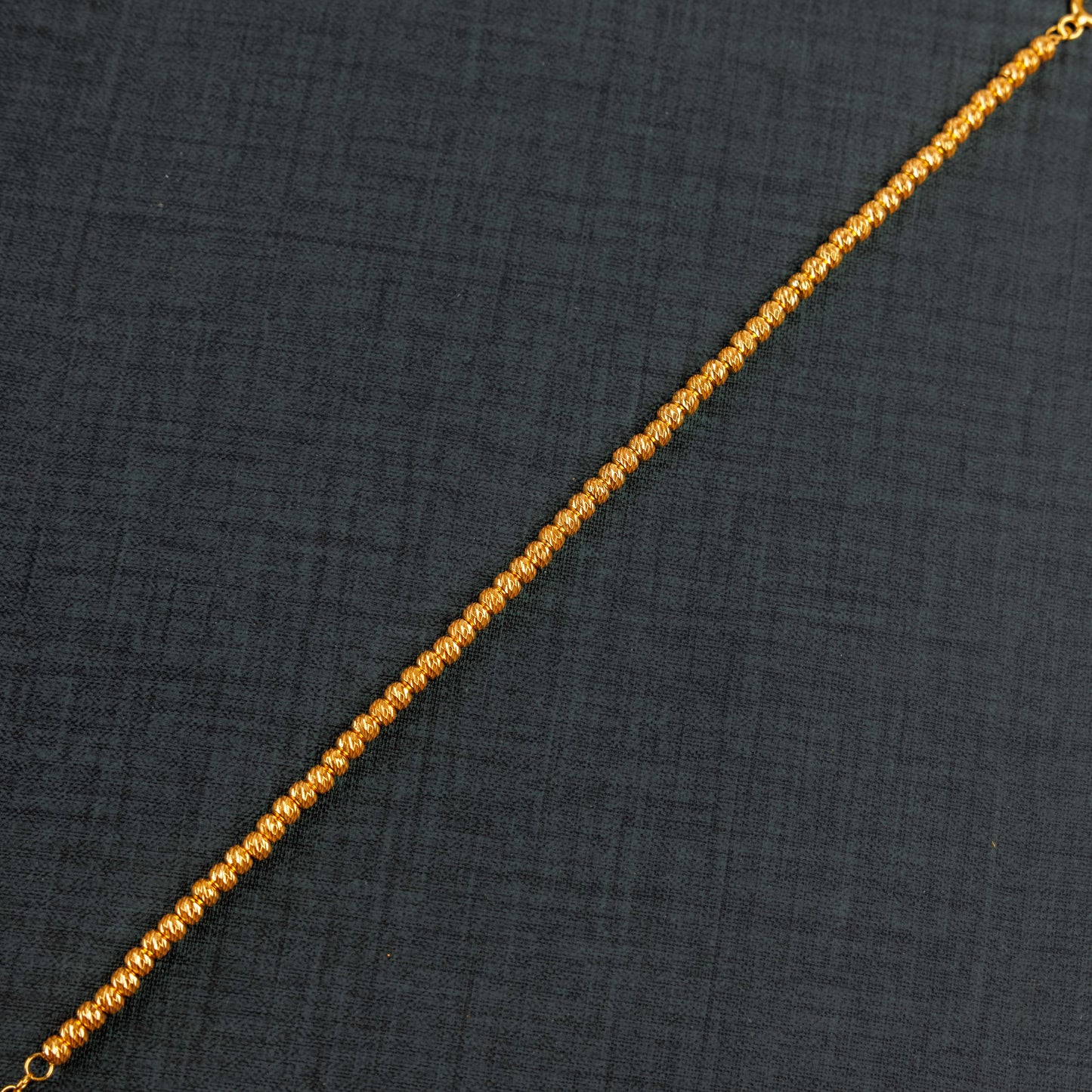 Beads Balls Bracelet (D3) - Silver 925 & Gold Plated