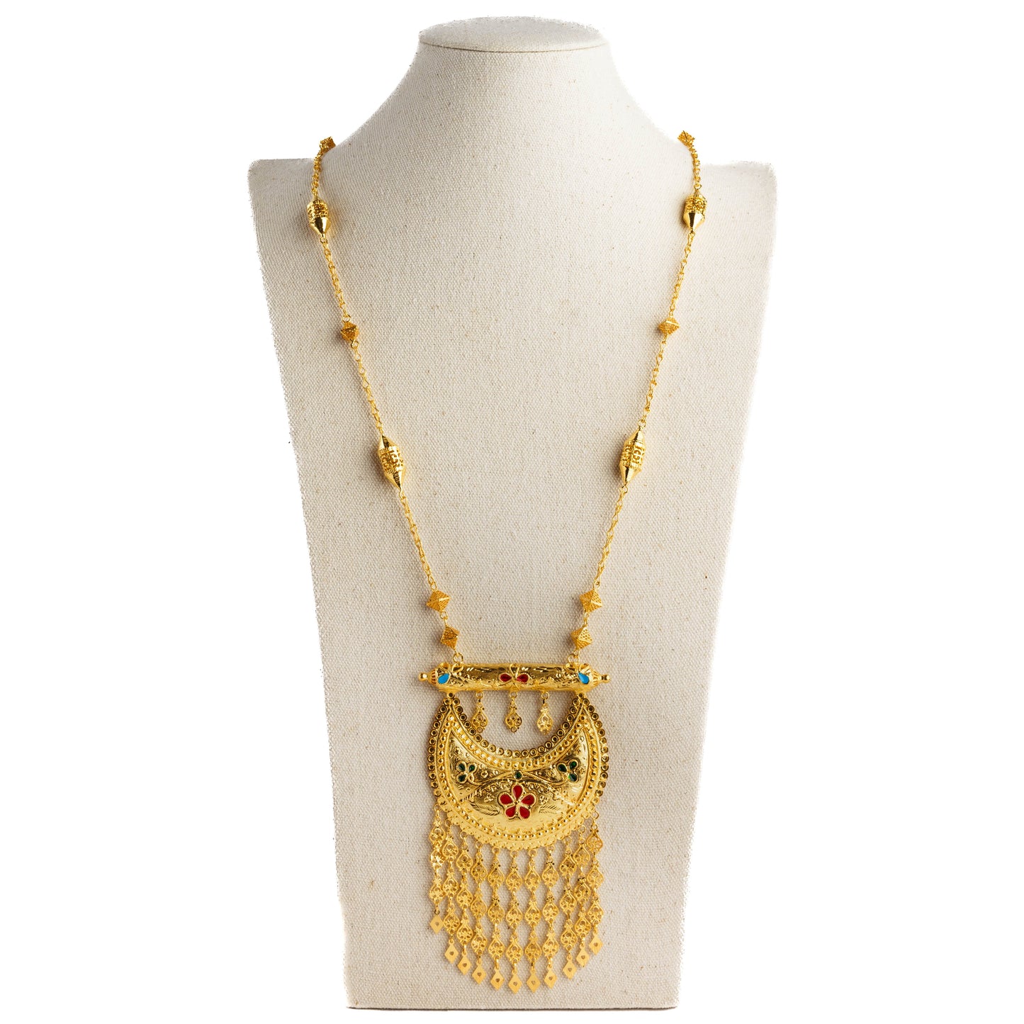 Traditional Mina Moria (D35)- فضة ٩٢٥ ومطلية بالذهب