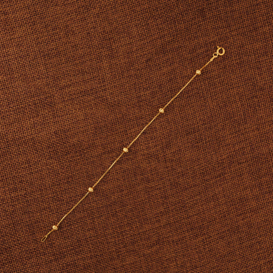 Light Weight Bracelet (D1) - Silver 925 & Gold Plated