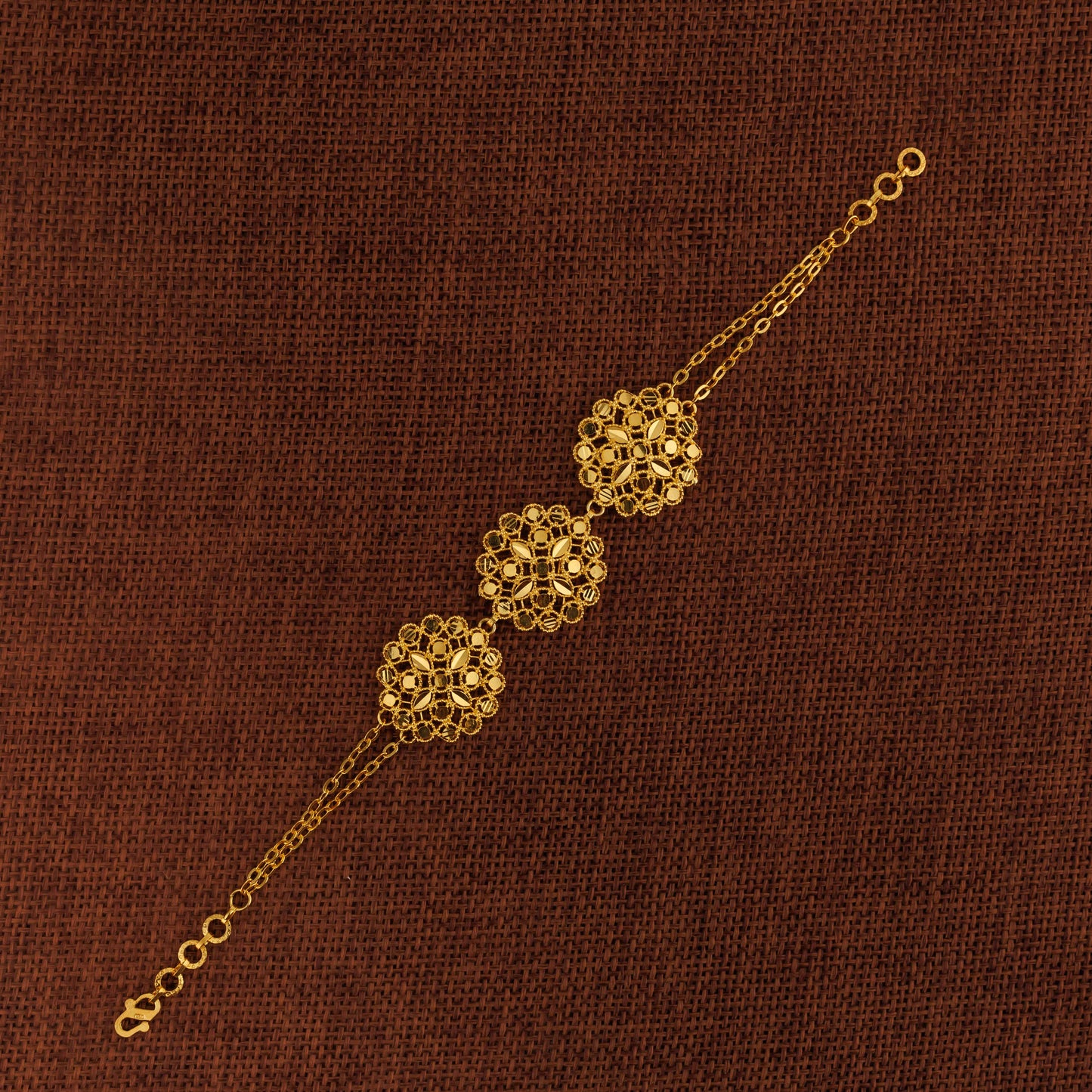 RP 3 Piece Bracelet / Chain (D4) - Silver 925 & Gold Plated