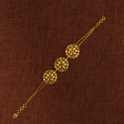 RP 3 Piece Bracelet / Chain (D4) - Silver 925 & Gold Plated