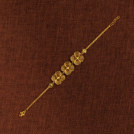 RP 3 Piece Bracelet / Chain (D8) - Silver 925 & Gold Plated