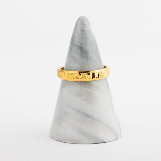 Traditional Haisa (D18)- Silver 925 & Gold Plated