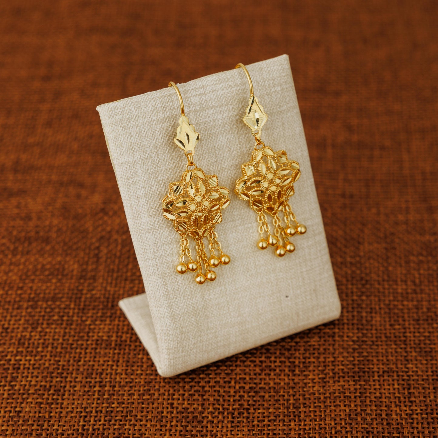 RP Earrings (D6) - Silver 925 & Gold Plated