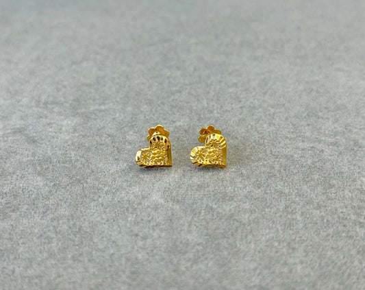 Flower Tops (AD30) - 925 Silver & 24K Gold Plated