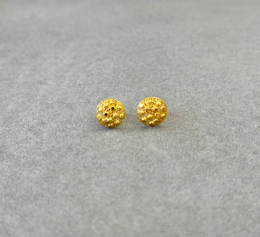 Flower Tops (AD8) - 925 Silver & 24K Gold Plated
