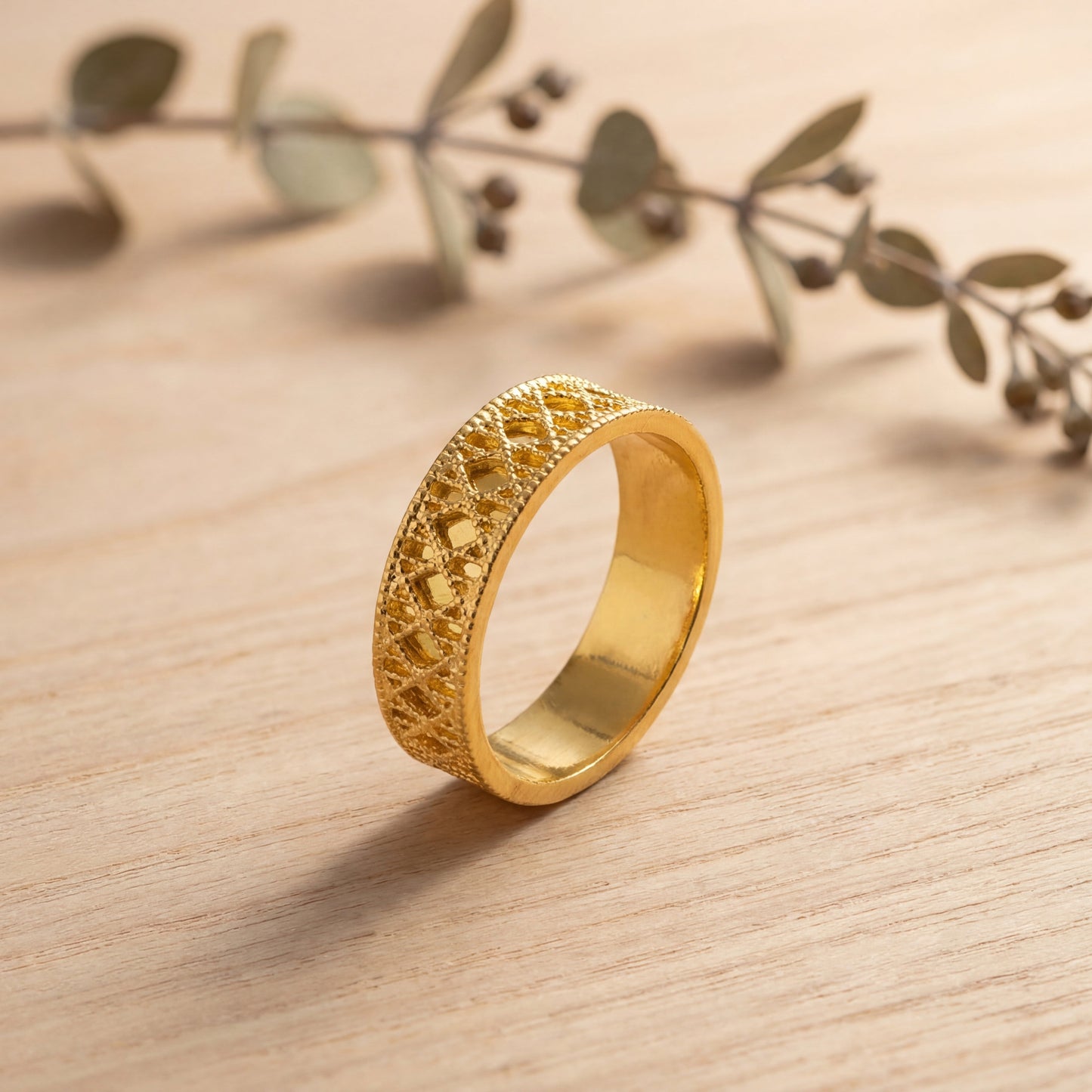 Traditional Haisa (D41)- Silver 925 & Gold Plated